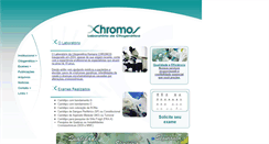 Desktop Screenshot of chromoscitogenetica.com.br