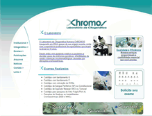 Tablet Screenshot of chromoscitogenetica.com.br